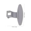 WHAMVOX Washing Machine Door Lock Accessory Black Door Handles Replacement