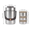 plplaaoo Lunch Box, Thermal Bento Boxes, Portable Bento Lunch Box,