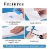 Pllieay Adhesive Felt Premium Grade, Orthopedic Felt Roll 1/4" X