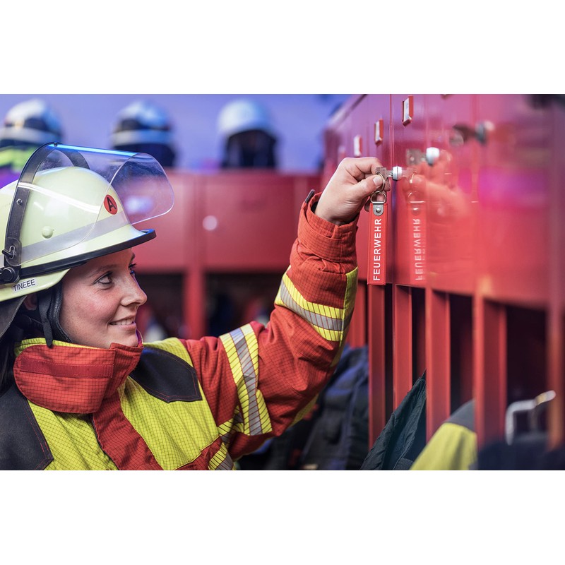 PACOTEX Fire Brigade Keyring Red 120 x 27 mm with