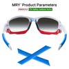 Mryok Replacement Ear Socks for Oakley Jawbone Sunglasses - Options,