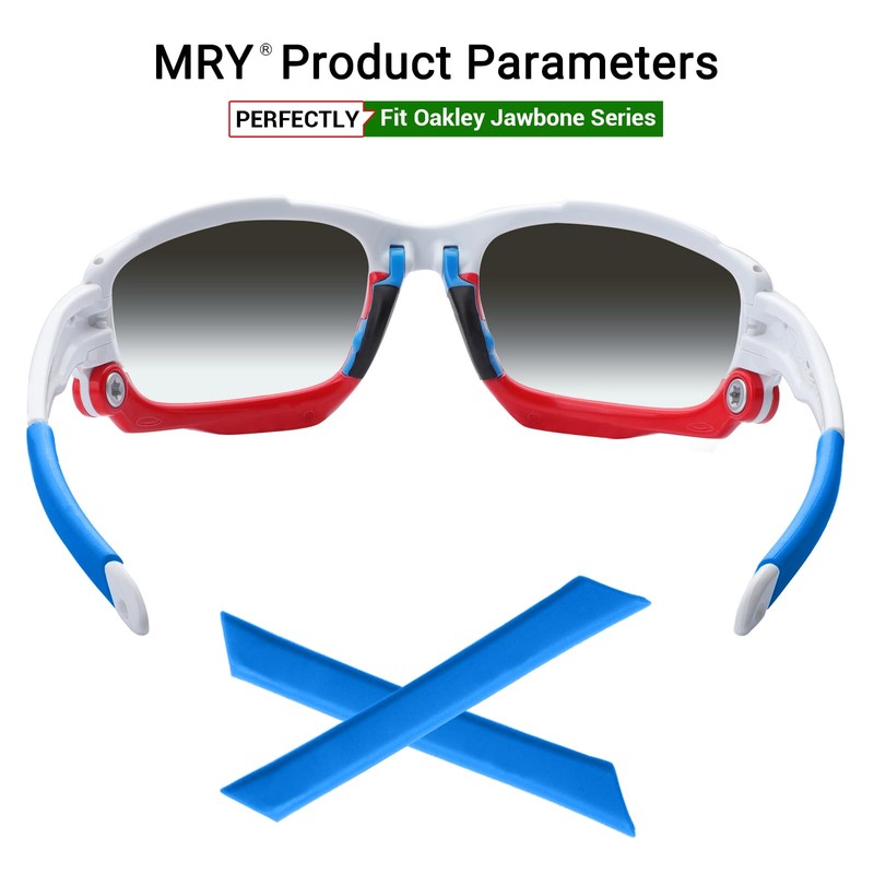 Mryok Replacement Ear Socks for Oakley Jawbone Sunglasses - Options,