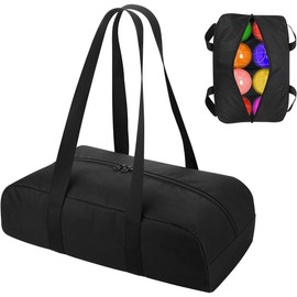 Bocce Sets Carry Bag Bocci Storage Organizer Bag for Holding 8 Boccie Balls, Portable Bocce Balls Tote Bag for Carrying Bocce Game - Size: Small
