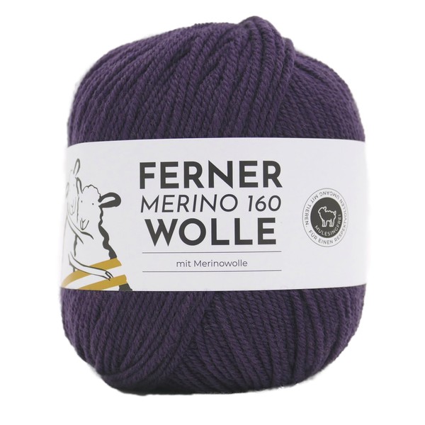 Ferner Merino 160 Wool, Pure Merino Wool for Knitting and