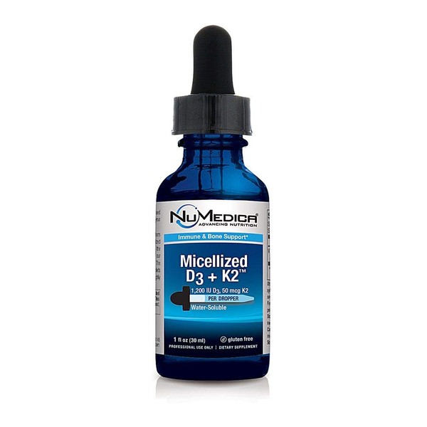 GS Micellized D3 + K2 1 fl. oz by NuMedica