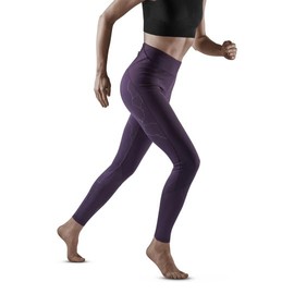CEP Womens Reflective Tights Leggings Purple
