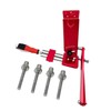 Lawn Mower Blade Sharpener Aluminum Alloy Blade Sharpener Tool Set