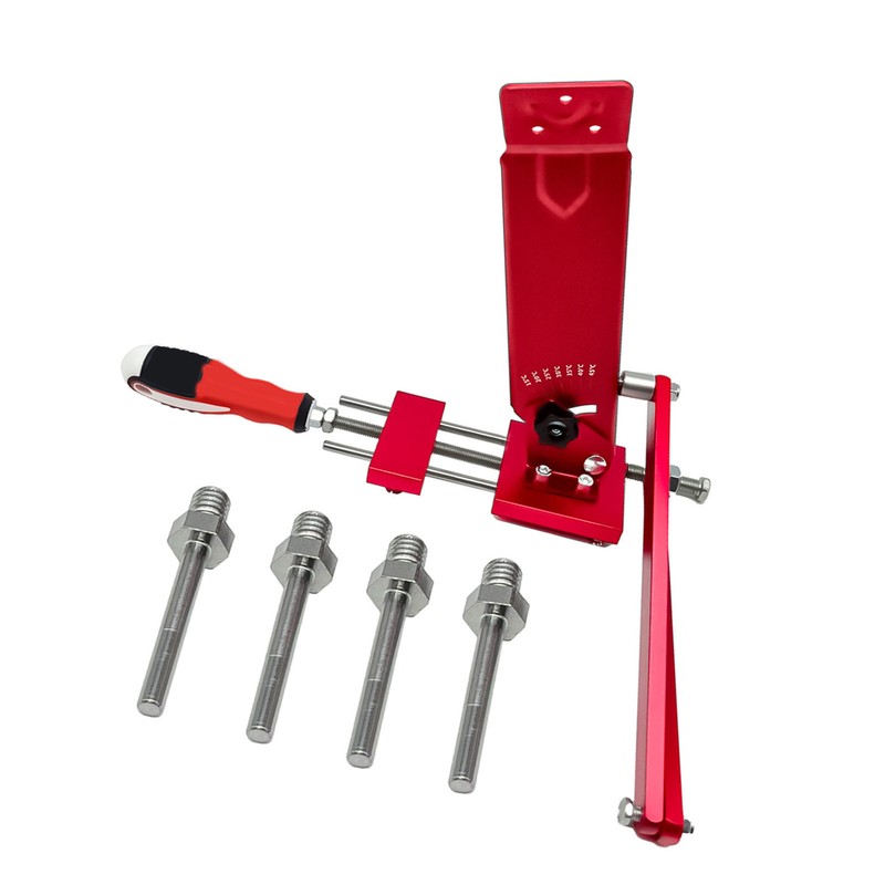 Lawn Mower Blade Sharpener Aluminum Alloy Blade Sharpener Tool Set