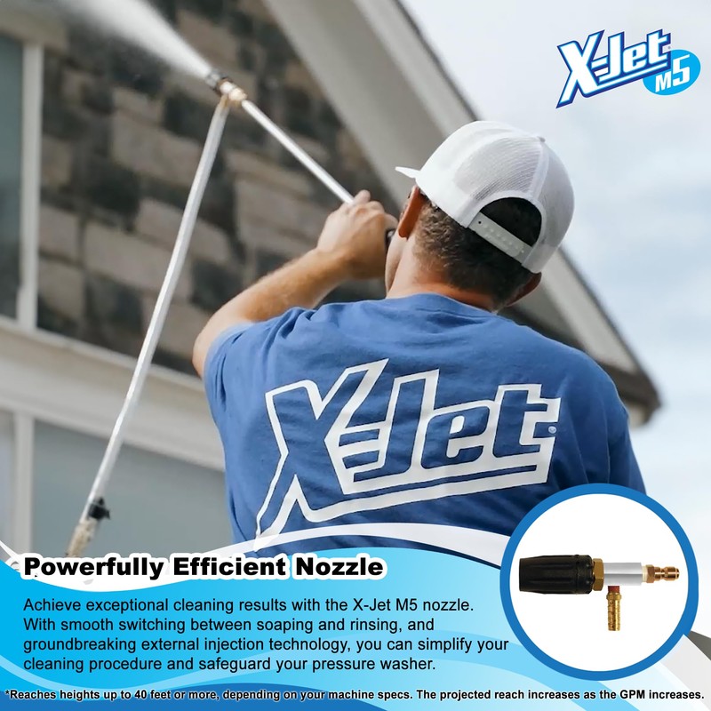 X-Jet M5 Nozzle Only #13 - Adjustable Long-Range External Injection