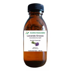 Econoclear Aceite Esencial De Lavanda Grosso 100% Puro Y Natural 75 Ml