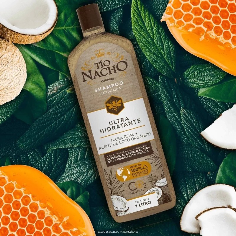 Tío Nacho Shampoo Ultrahidratante Coco 1 L