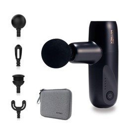 MYTREX REBIVE MINI XS MT-RMXS21B Handy Gun, Vibration Machine, Black, Lightweight, 9.5 oz (265 g), Equipped with Face Mode