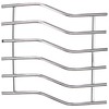 APOLLO 6121 20cm Chrome Wave Trivet, Stainless Steel, Silver, 20x1x20