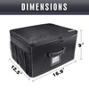Champkey Golf Trunk Organizer Storage-Portable and Foldable Golf Travel Storage