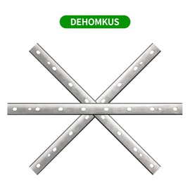 DEHOMKUS DW734 Planer Blades Replacement for DW7342, 12-1/2 Inch Laminated Tool Steel - Set of 3