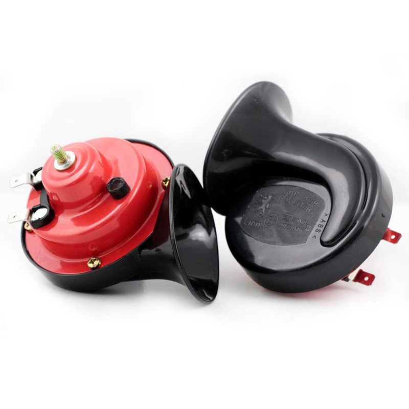 12V Pair 120dB Double Tone Horn for Motorcycle Truck Car
