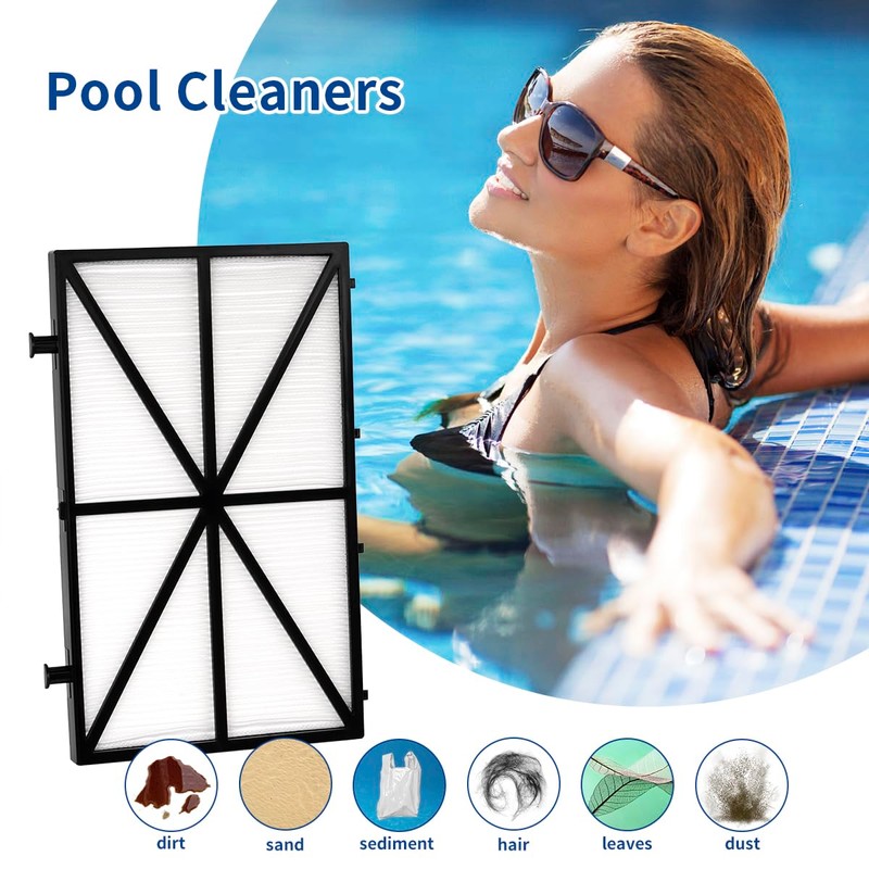 WuYan 4pcs Pool Cleaner Filter Compatible with Dolphin Nautilus CC
