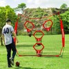 BaseGoal 8 x 8ft Football Nets for Throwing,Football Target,Quarterback Training