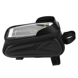 Bike Phone Front Frame Bag Waterproof Reflective Bicycle Phone Mount Top Tube Bag PouchColorful reflective