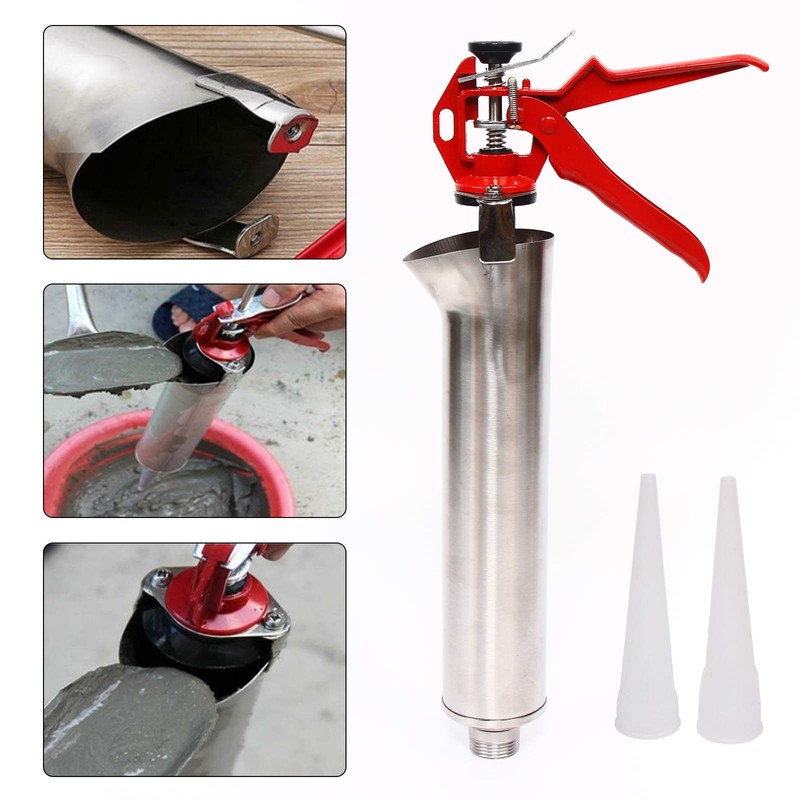 SHZICMY Hand Caulking Guns, Cement Grout Mortar Caulk Pointing Grouting