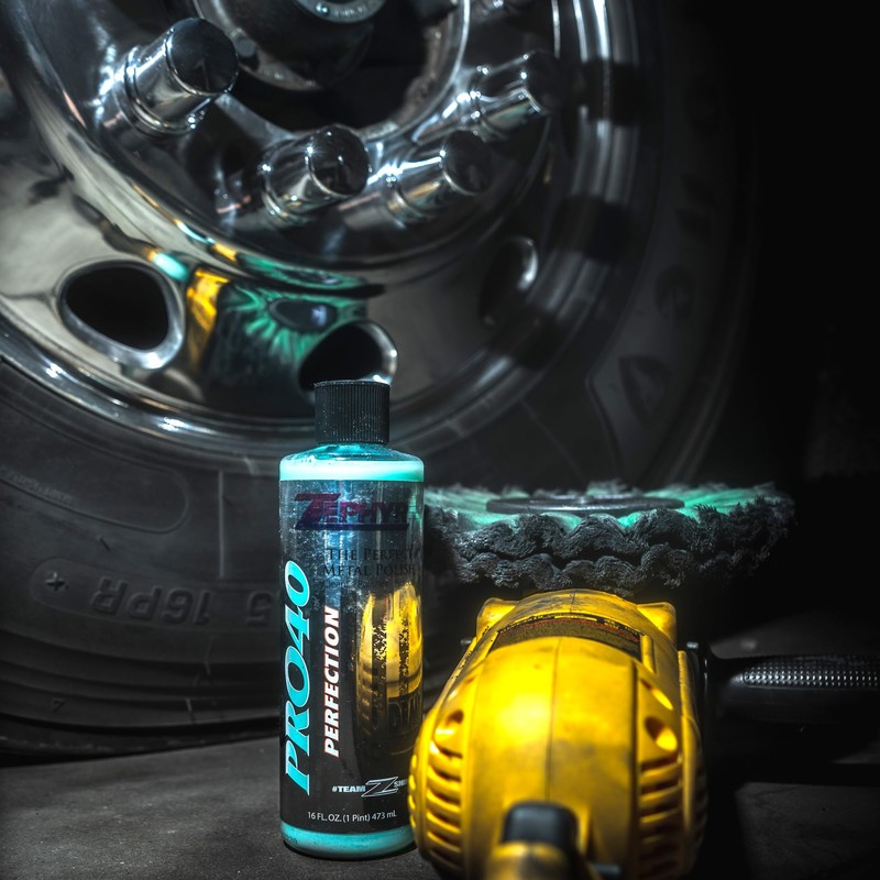Zephyr Pro-40 The Perfect Metal Polish. for Chrome, Stainless Steel,