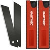 HAUTMEC 20PCS 18mm SK2H Ultra Sharp Snap Off Blades, Retractable