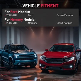 BDFHYK AC Heater Blower Motor Fan 700014 Compatible with Ford 2005-2011 Crown Victoria, Mercury 2005-2011 Grand Marquis,HVAC Blower Motor Assembly Replacement for 15-80094 3557 3010187