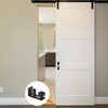 uxcell Barn Door Floor Guide, 1Pcs - Carbon Steel Sliding