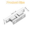 sourcing map 2Pcs Cabinet Latch Double Roller Catch, Lock Stop