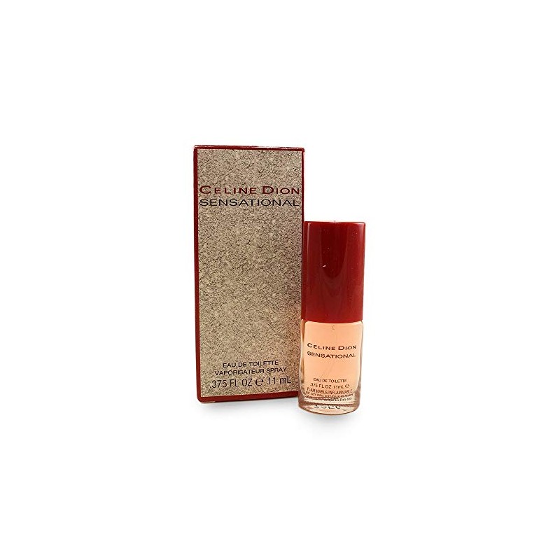 Celine Dion Sensational Eau De Toilette Spray for Women, 0.38