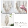AIMALL Handmade Macrame Wall Hanging, Boho Triangle Dreamcatcher Tapestry, Cotton