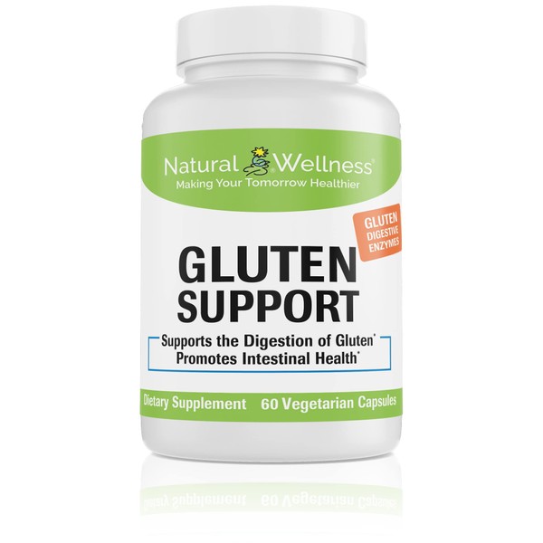 Natural Wellness Gluten Support - Gluten Intolerance Digestive Aid -