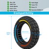 10x3 InchElectric Scooter Solid Tire, 80/65-6 commuter Tubeless Tyre, 255x80