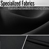 Fioqe Rear Heavy-Duty High-Density Composite Fabric Seat Covers for Dodge