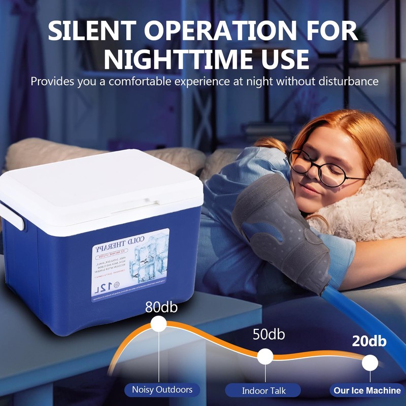 Cold Therapy Machine, Ice Therapy System for Shoulder and Knee