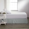 Queen Bed Skirt with Split Corners - 15 Inch Drop