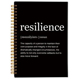 Ecezatik Inspirational Spiral Notebook,Inspirational Journal,Inspirational Journal for Women Men Writing,Grit Spiral Notebook 8.3×5.5 Inch