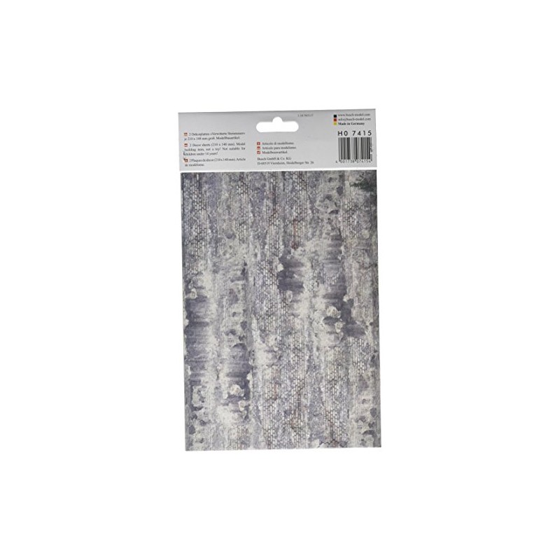 Weathered Stone Wall Decor Sheets