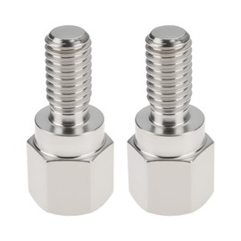 Be In Your Mind 2 Pieces 1/4 Inch Female to M6 Male Thread Adapter Mounting Camera and Tripod Equipment