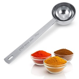 20g Measuring Spoon, Coffee Scoop,Multifunction Tablespoon Measuring Coffee Scoop Stainless Steel Measuring Scoop Spoon for Kitchen Bar Coffee Shop Use(30ML)