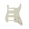 ROZILO 11 Hole Aged Pearl Strat HSS Pickguard Guitar BackPlate