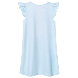 Princess Nightgown for Girls Unicorn Cat Flutter Sleeve Cotton Pajamas Dress