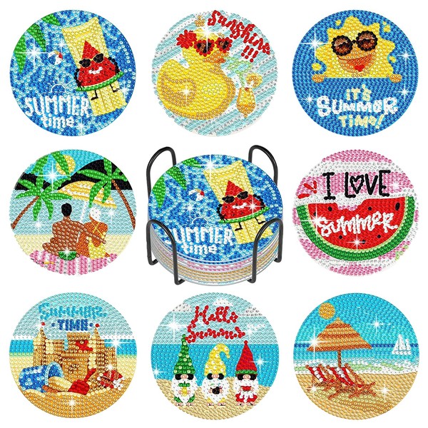 Diamond Art Coasters Diamond Painting Coasters Diamond Art Coasters Kits