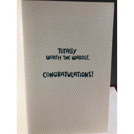 American Greetings Funny Baby Love Congratulation