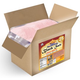 Rani Black Salt Powder (Kala Namak) Mineral 400oz (25lbs) 11.36kg Bulk Box ~ Unrefined, Pure and Natural | Vegan | Gluten Friendly | NON-GMO | Kosher | Indian Origin | Perfect for Tofu Scramble