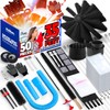 Holikme 50 Pieces 35 Feet Dryer Vent Cleaner Kit, Dryer
