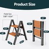WOA WOA Step Ladder, Widening Pedals for Extra Balance, Lightweight