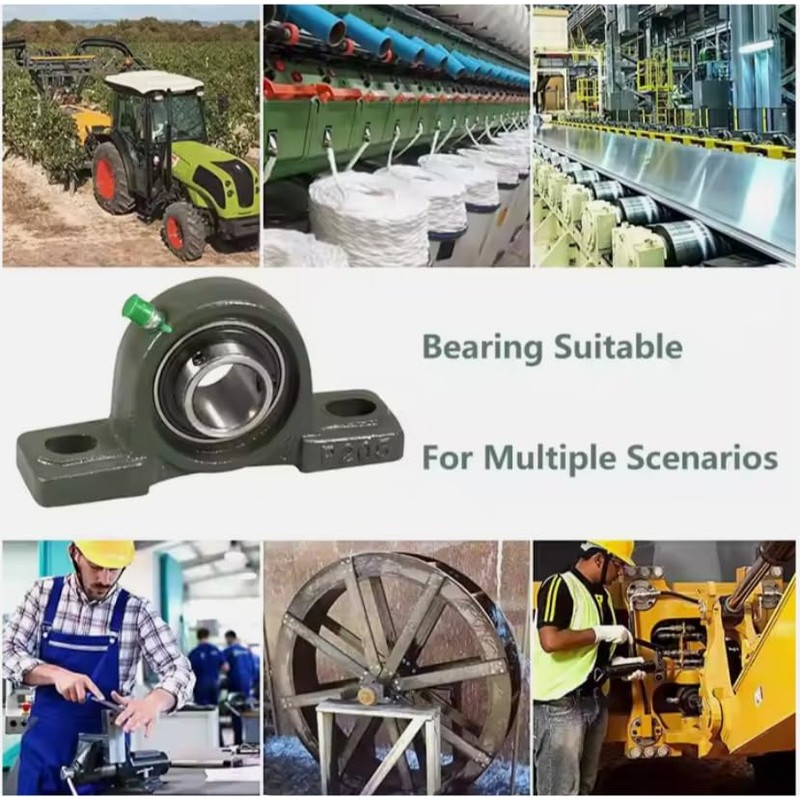 1" Bore Pillow Block Bearing - 2 Pack