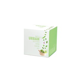 Urban Greens Garden Starter Grow Kit Kitchen Herbs, 1 Kit