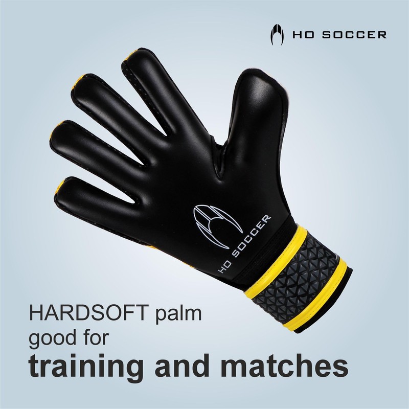 HO Soccer HG Initial NG Hardground Unisex Kids Goalkeeper Gloves,